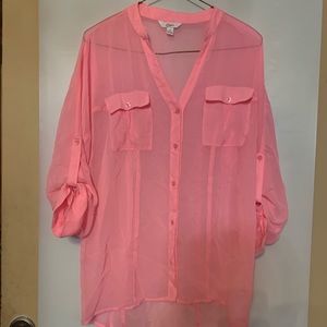 Light pink Candies button down